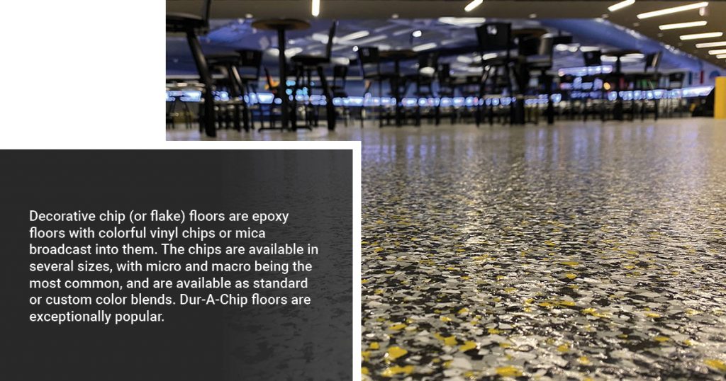 Decorative Flake Epoxy